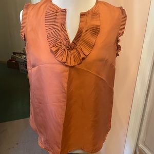JCrew sleeveless blouse